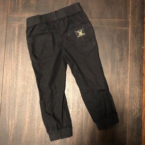 Black pants with cute skull accents